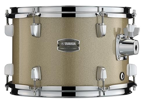 Yamaha Rydeen 5 Piece Drum Set With 22 Bass Drum  Floor Tom  2 Toms With Ball Clamp And Wood Snare Drum  Champagne Glitter