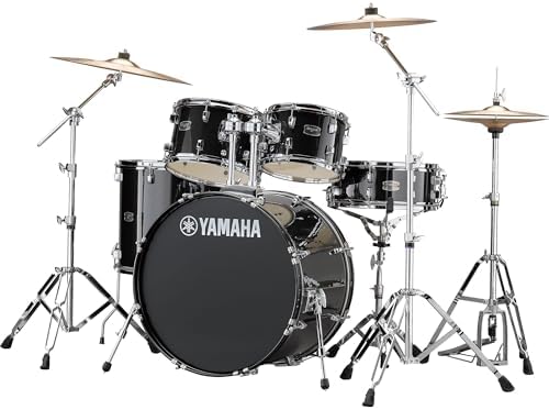 Yamaha Rydeen 5pc Shell Pack with 22 Bass Drum  Burgundy Glitter