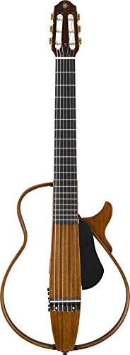Yamaha SLG200S NT Steel String Silent Guitar with Hard Gig Bag  Natural