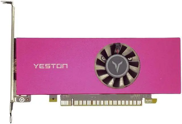 Yeston GeForce RTX 3050 6GB GDDR6 LP Graphics cards pci express 3 0 video cards Desktop computer PC video gaming graphics card RTX3050   6GD6 LP