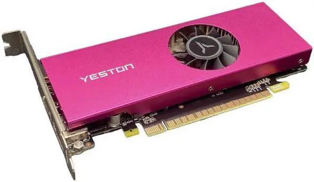 Yeston GeForce RTX 3050 6GB GDDR6 LP Graphics cards pci express 3 0 video cards Desktop computer PC video gaming graphics card RTX3050   6GD6 LP