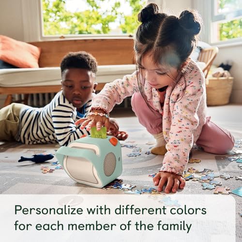 Yoto Player  3rd Gen     Adventure Jacket Frog Soup   Kids Bluetooth Audio Speaker  All in 1 Screen Free Device Plays Stories Music Podcasts Radio White Noise Thermometer Nightlight Ok to Wake Clock