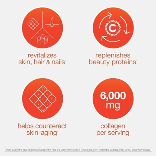 Youtheory Advanced Collagen   6 000 mg Hydrolyzed Collagen Peptides   Includes Antioxidants & Contains Vitamin C   Hair Growth  Nails  Joint Health & Bone Support    290 Tablets  48 Day Supply