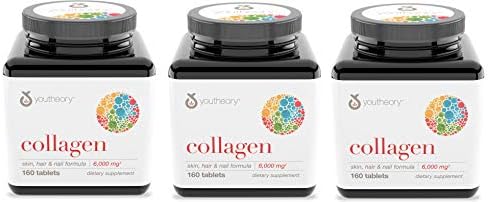 Youtheory Collagen Advanced Formula Tablets   390 ct  3 Pack for Total of 1170 Tablets 