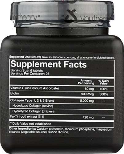 Youtheory Collagen  for Men  160 Tablets