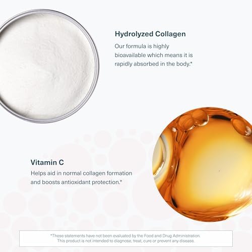Colágeno + biotina - Suplemento avanzado de colágeno - con péptidos hidrolizados, vitamina C y vitamina B - Apoya el crecimiento del cabello, la salud de las uñas y la piel - 390 tabletas