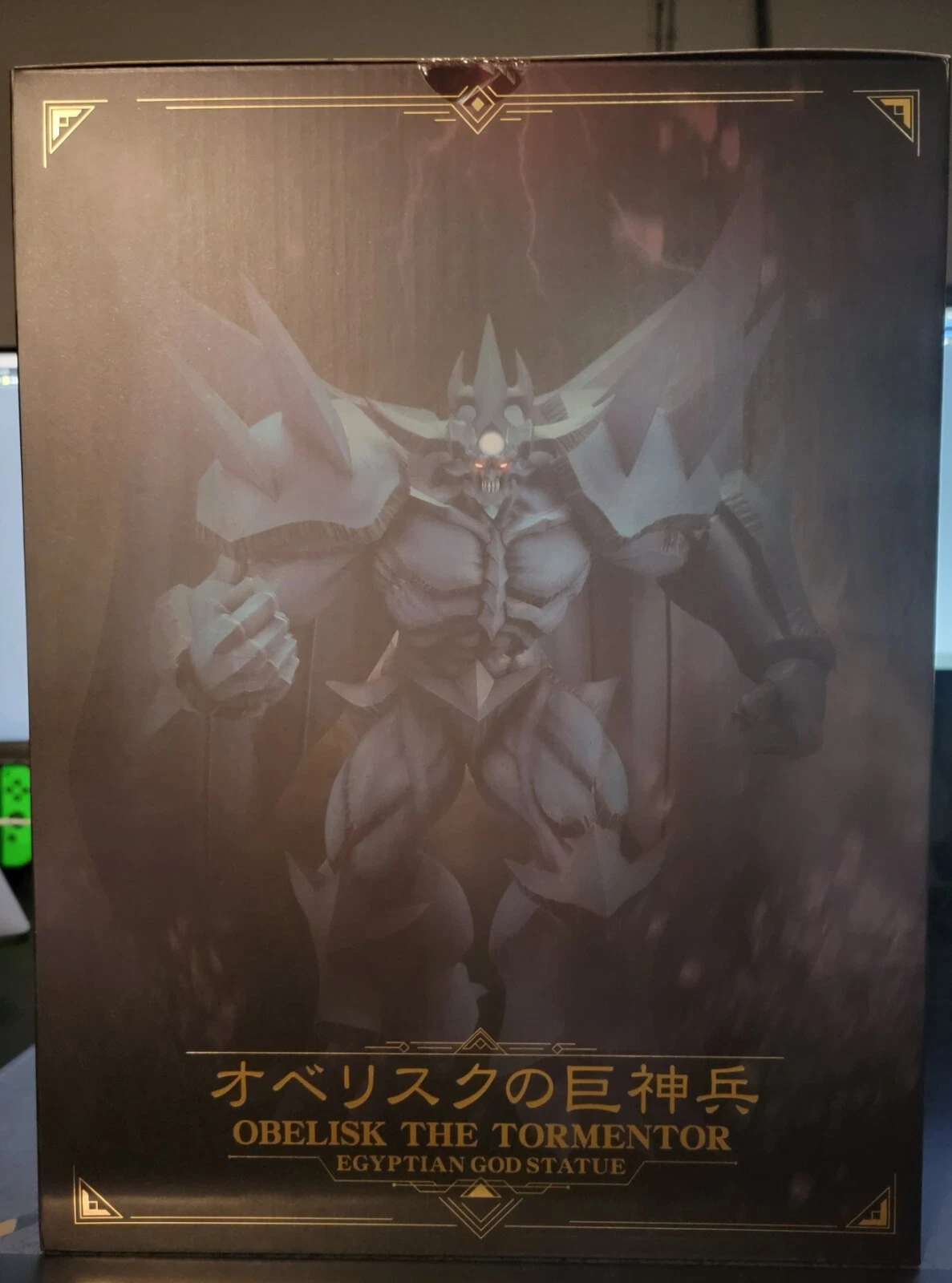 Yu Gi Oh  Obelisk the Tormentor Egyptian God Statue