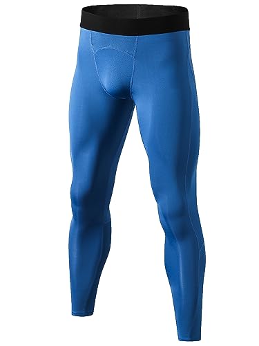 Yuerlian Mens Compression Pants Athletic Base Layer Tights Leggings for Workout Running Sport Gym Yoga
