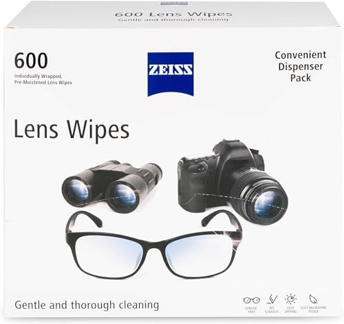 ZEISS Pre Moistened Lens Cleaning Wipes  600 Count