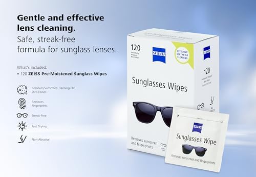 ZEISS Pre Moistened Lens Cleaning Wipes  600 Count