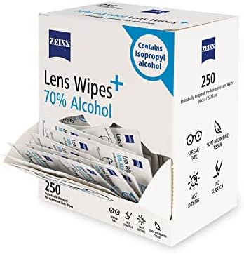 ZEISS Pre Moistened Lens Cleaning Wipes  600 Count