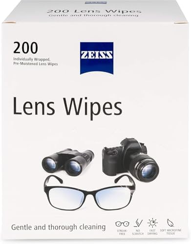 ZEISS Pre Moistened Lens Cleaning Wipes  600 Count