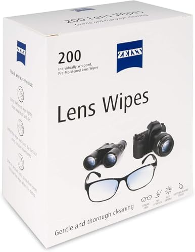 ZEISS Pre Moistened Lens Cleaning Wipes  600 Count
