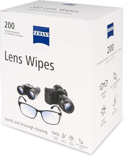 ZEISS Pre Moistened Lens Cleaning Wipes  600 Count