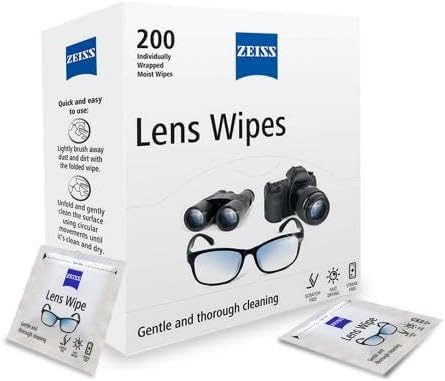 ZEISS Pre Moistened Lens Cleaning Wipes  600 Count