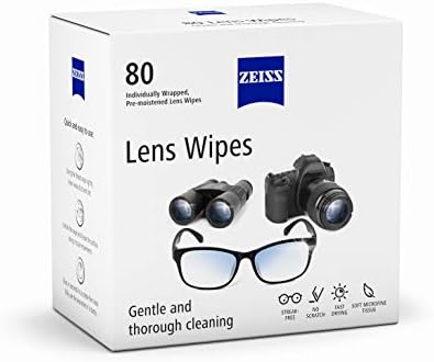 ZEISS Pre Moistened Lens Cleaning Wipes  600 Count