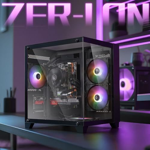 ZER LON Gaming PC Desktop Computer  AMD Ryzen 5 5500 up to 4 2GHz  GTX 1660S 6G GDDR6  16G DDR4 RAM  512GB SSD  WiFi 5 0  Prebuilt Gaming PC Tower Computer
