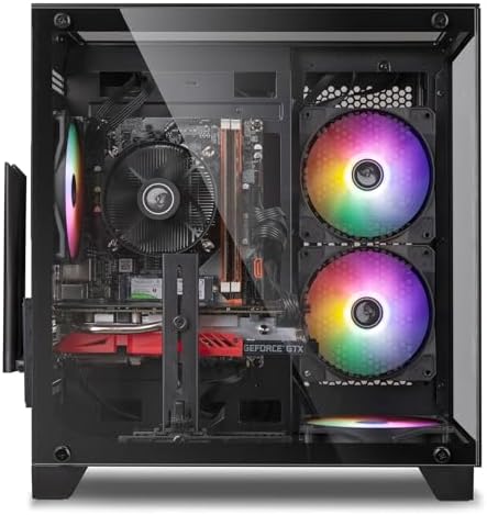 ZER LON Gaming PC Desktop Computer  AMD Ryzen 5 5500 up to 4 2GHz  GTX 1660S 6G GDDR6  16G DDR4 RAM  512GB SSD  WiFi 5 0  Prebuilt Gaming PC Tower Computer