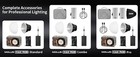 ZHIYUN Molus X60 RGB COB LED Video Light  COB LED Continuous Output Lighting