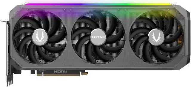ZOTAC AMP Extreme Infinity GeForce RTX 5080 16GB 256 Bit GDDR7 PCI Express 5 0 DLSS 4 0 Graphics Card ZT B50800B 10P