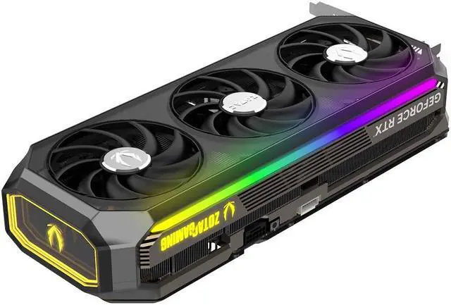 ZOTAC AMP Extreme Infinity GeForce RTX 5080 16GB 256 Bit GDDR7 PCI Express 5 0 DLSS 4 0 Graphics Card ZT B50800B 10P