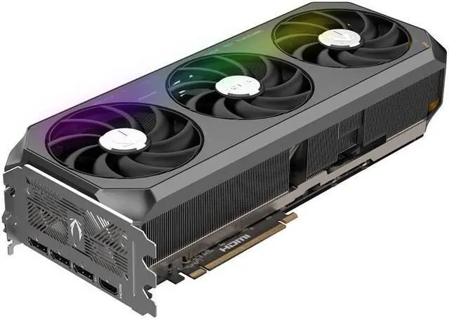 ZOTAC AMP Extreme Infinity GeForce RTX 5080 16GB 256 Bit GDDR7 PCI Express 5 0 DLSS 4 0 Graphics Card ZT B50800B 10P