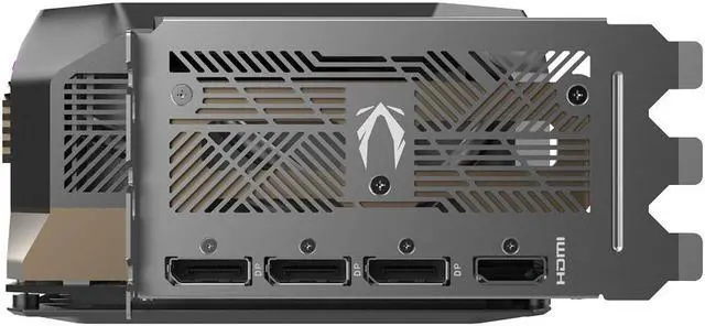 ZOTAC AMP Extreme Infinity GeForce RTX 5080 16GB 256 Bit GDDR7 PCI Express 5 0 DLSS 4 0 Graphics Card ZT B50800B 10P