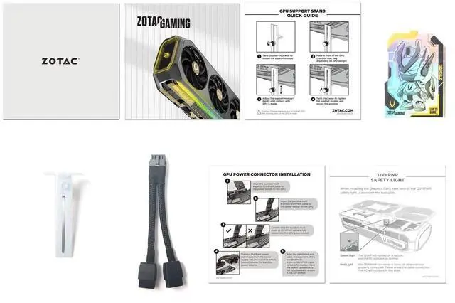 ZOTAC AMP GeForce RTX 5070 12GB 192 Bit GDDR7 PCI Express 5 0 x16 Graphics Card RTX 5070 AMP White Edition ZT B50700FQ 10P