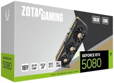 ZOTAC GAMING GeForce RTX 5080 SOLID CORE