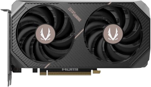 ZOTAC Gaming GeForce RTX 5060 Ti 16GB AMP DLSS 4 16GB GDDR7 128 bit 28 Gbps PCIE 5 0 Gaming Graphics Card  IceStorm 2 0 Cooling  White LED Lighting  ZT B50620F 10M