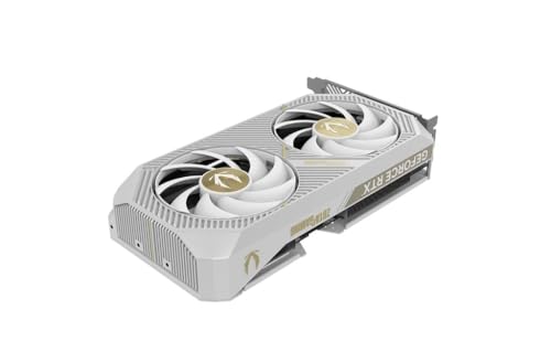 ZOTAC Gaming GeForce RTX 5060 Ti 16GB Twin Edge OC White Edition DLSS 4 16GB GDDR7 128 bit 28 Gbps PCIE 5 0 Gaming Graphics Card  IceStorm 2 0 Cooling  SFF Ready  ZT B50620Q 10M