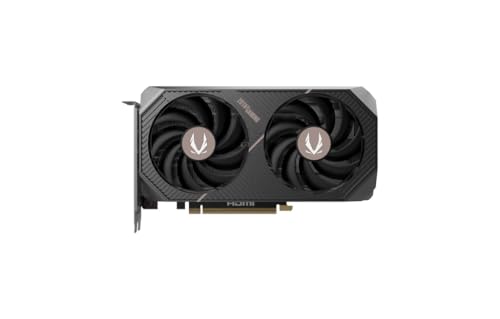 ZOTAC Gaming GeForce RTX 5060 Ti 16GB AMP DLSS 4 16GB GDDR7 128 bit 28 Gbps PCIE 5 0 Gaming Graphics Card  IceStorm 2 0 Cooling  White LED Lighting  ZT B50620F 10M