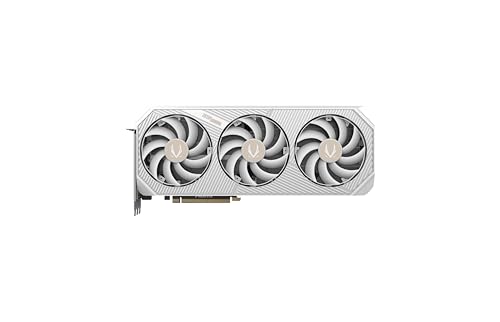 ZOTAC Gaming GeForce RTX 5080 Solid OC White Edition DLSS 4 16GB GDDR7 256 bit 30 Gbps PCIE 5 0 Gaming Graphics Card  IceStorm 3 0 Advanced Cooling  Spectra 2 0 ARGB Lighting  ZT B50800Q 10P