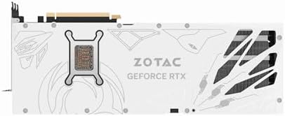 PRODUCTO AGOTADO - ZOTAC Gaming GeForce RTX 5080 Solid OC White Edition DLSS 4 16GB GDDR7 256 bit 30 Gbps PCIE 5 0 Gaming Graphics Card  IceStorm 3 0 Advanced Cooling  Spectra 2 0 ARGB Lighting  ZT B50800Q 10P