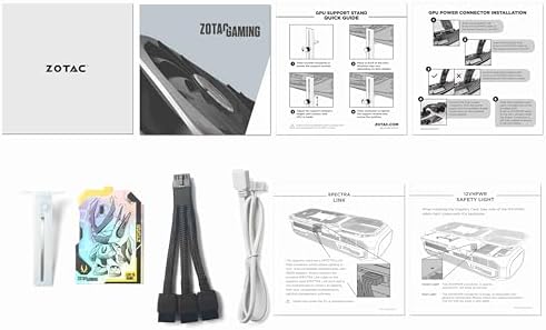 ZOTAC Gaming GeForce RTX 5080 AMP Extreme Infinity DLSS 4 16GB GDDR7 256 bit 30 Gbps PCIE 5 0 Gaming Graphics Card  IceStorm 3 0 Advanced Cooling  Spectra 2 0 ARGB Lighting  ZT B50800B 10P