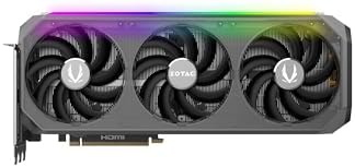 ZOTAC Gaming GeForce RTX 5080 Solid CORE OC DLSS 4 16GB GDDR7 256 bit 30 Gbps PCIE 5 0 Gaming Graphics Card  IceStorm 3 0 Advanced Cooling  Spectra RGB Lighting  ZT B50800J2 10P