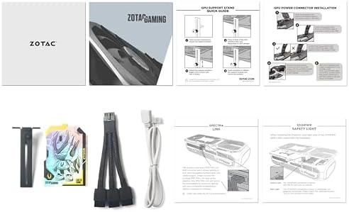ZOTAC Gaming GeForce RTX 5080 Solid CORE OC DLSS 4 16GB GDDR7 256 bit 30 Gbps PCIE 5 0 Gaming Graphics Card  IceStorm 3 0 Advanced Cooling  Spectra RGB Lighting  ZT B50800J2 10P