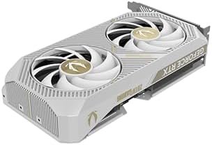 ZOTAC Gaming GeForce RTX 5060 Ti 16GB Twin Edge OC White Edition DLSS 4 16GB GDDR7 128 bit 28 Gbps PCIE 5 0 Gaming Graphics Card  IceStorm 2 0 Cooling  SFF Ready  ZT B50620Q 10M