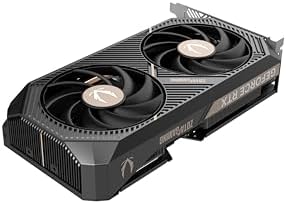 ZOTAC Gaming GeForce RTX 5060 AMP DLSS 4 8GB GDDR7 128-bit 28 Gbps PCIE 5.0 Tarjeta gráfica para juegos, enfriamiento IceStorm 2.0, ZT-B50600F-10M