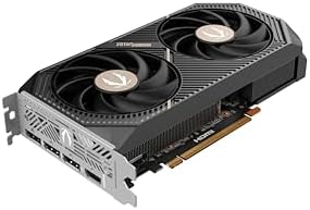ZOTAC Gaming GeForce RTX 5060 AMP DLSS 4 8GB GDDR7 128-bit 28 Gbps PCIE 5.0 Tarjeta gráfica para juegos, enfriamiento IceStorm 2.0, ZT-B50600F-10M