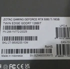 ZOTAC Gaming GeForce RTX 5060 Ti 16GB  Graphics Card ZT B50620F 10M