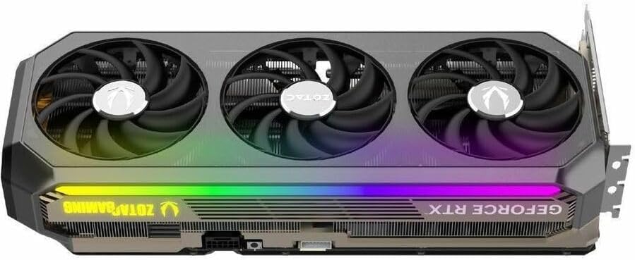 ZOTAC Gaming GeForce RTX 5080 AMP Extreme Infinity DLSS 4 16GB GDDR7 256 bit 30 Gbps PCIE 5 0 Gaming Graphics Card  IceStorm 3 0 Advanced Cooling  Spectra 2 0 ARGB Lighting  ZT B50800B 10A