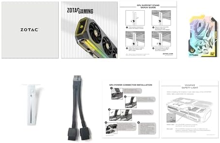 ZOTAC Gaming GeForce RTX 5070 AMP White Edition DLSS 4 12GB GDDR7 192 bit 28 Gbps PCIE 5 0 Gaming Graphics Card  IceStorm 2 0 Cooling  Spectra RGB Lighting  ZT B50700FQ 10A