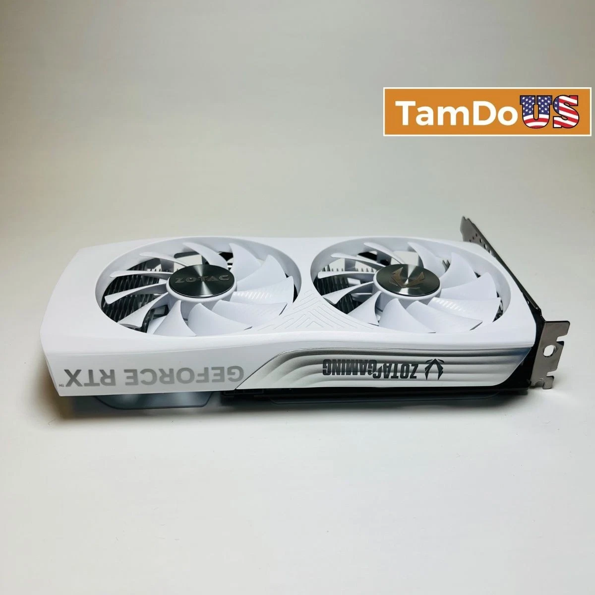 ZOTAC RTX 4060 Twin Edge OC White 8GB GDDR6 Graphics Card   White