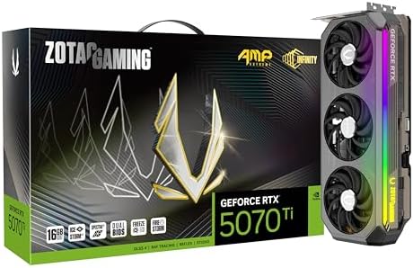 ZOTAC SOLID CORE OC White Edition GeForce RTX 5070 Ti 16GB GDDR7 PCI Express 5 0