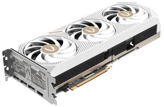 ZOTAC SOLID CORE OC White Edition GeForce RTX 5070 Ti 16GB GDDR7 PCI Express 5 0 x16 ATX Graphics Card RTX 5070 Ti SOLID CORE White Edition ZT B50710Q2 10P
