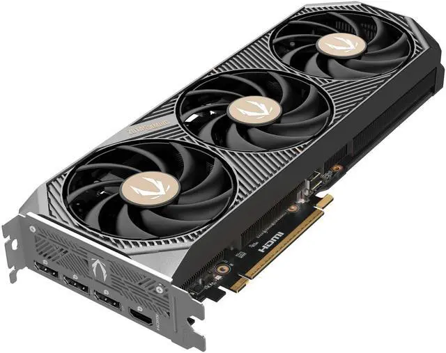 ZOTAC SOLID GeForce RTX 5070 12GB 192 Bit GDDR7 PCI Express 5 0 DLSS 4 0 Graphics Card ZT B50700D 10P