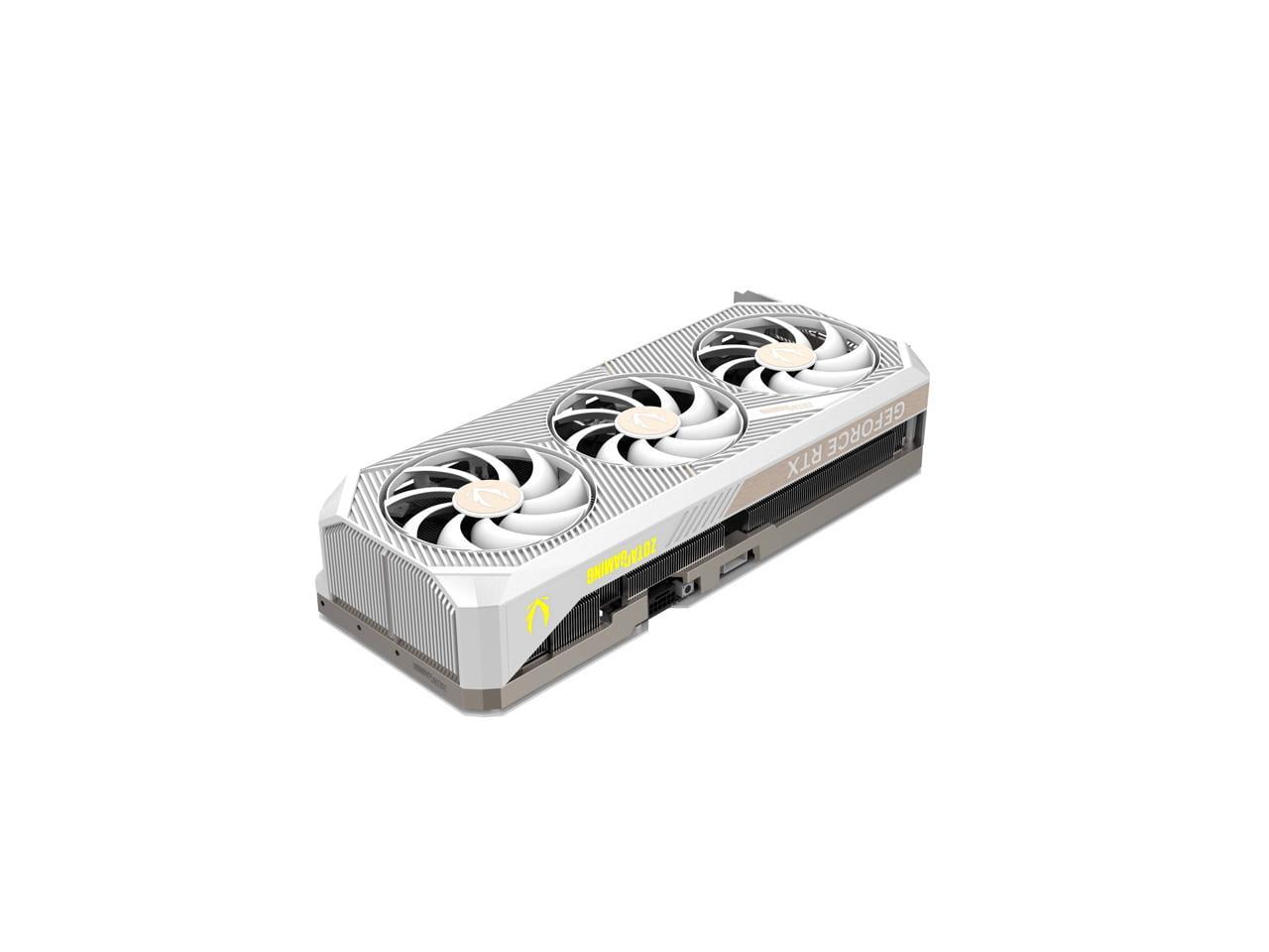 ZOTAC SOLID OC White Edition GeForce RTX 5080 16GB 256 Bit GDDR7 PCI Express 5 0 DLSS 4 0 Graphics Card ZOTAC GAMING GeForce SOLID OC White Edition ZT B50800Q 10P