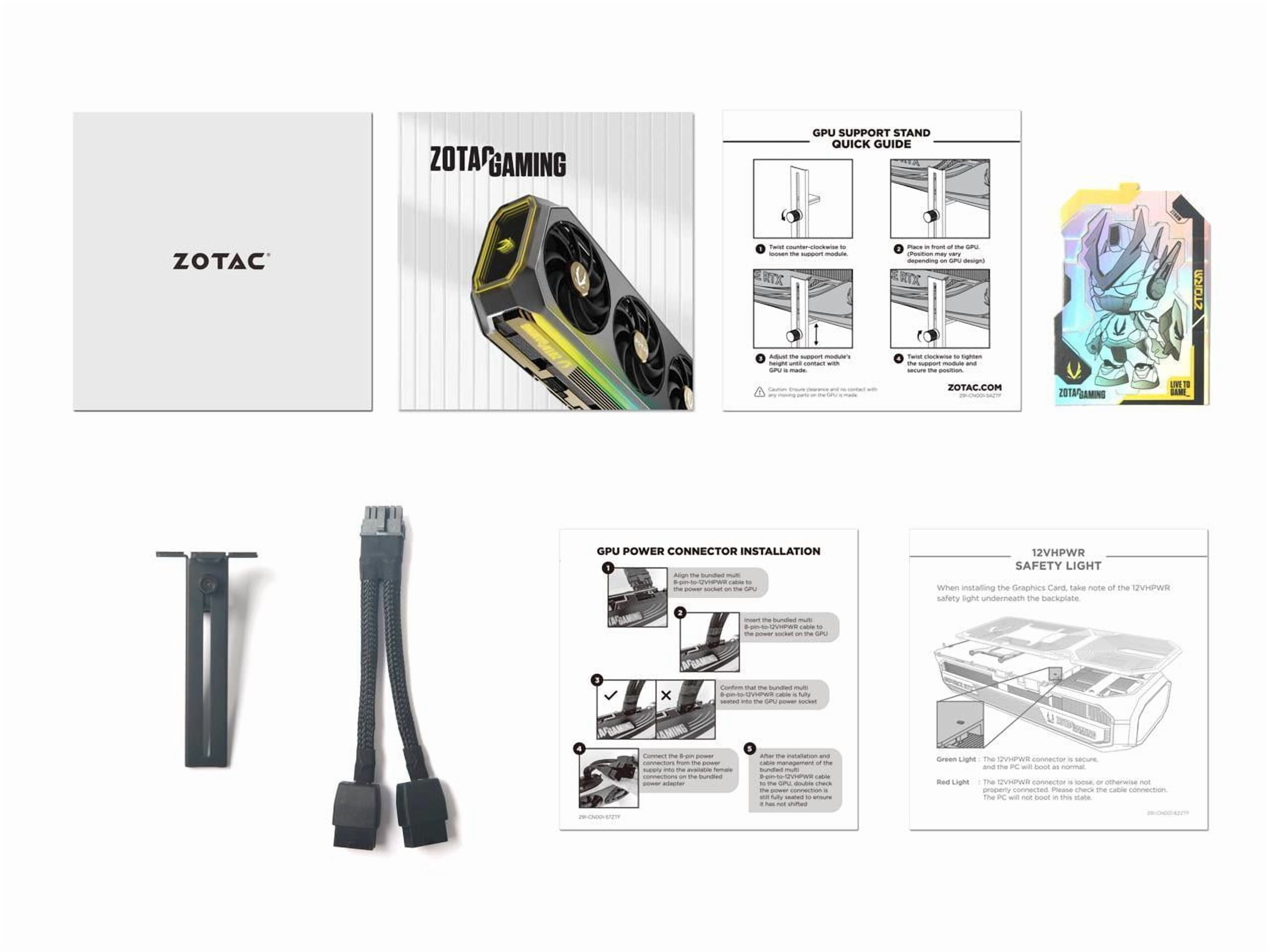ZOTAC SOLID SFF OC GeForce RTX 5070 Ti 16GB 256-Bit GDDR7 DLSS 4.0 PIC-Express 5.0 Graphics Card ZT-B50710J3-10P