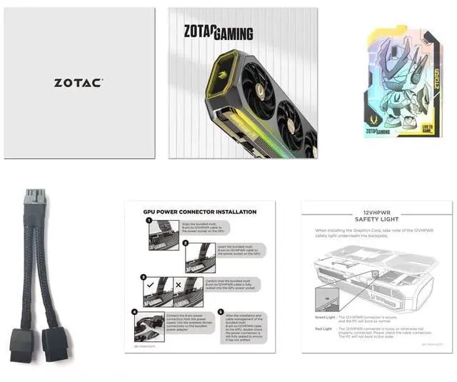 ZOTAC Twin Edge OC GeForce RTX 5070 12GB GDDR7 PCI Express 5 0 x16 ATX Graphics Card RTX 5070 Twin Edge OC ZT B50700H 10P